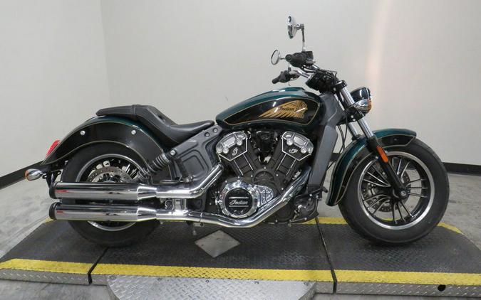 2020 Indian Motorcycle® Scout® ABS Metallic Jade/Thunder Black