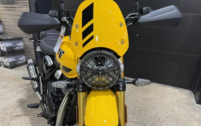 2026 Triumph Scrambler 400 XC Racing Yellow