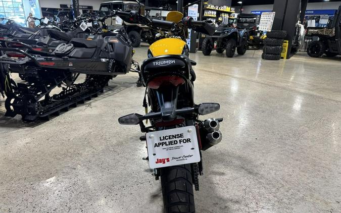 2026 Triumph Scrambler 400 XC Racing Yellow