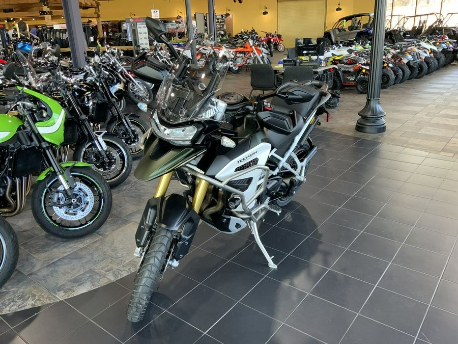 2023 Triumph Tiger 1200 Rally Explorer Matte Khaki Green