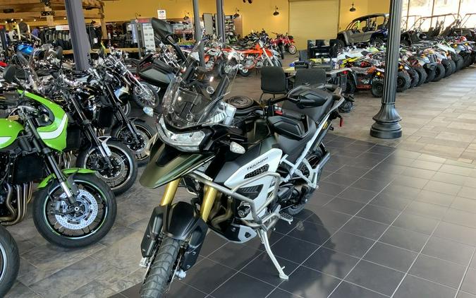 2023 Triumph Tiger 1200 Rally Explorer Matte Khaki Green