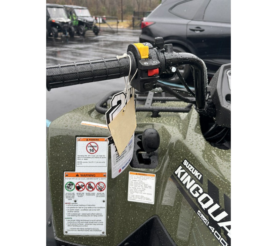 2025 Suzuki KingQuad 400 ASi