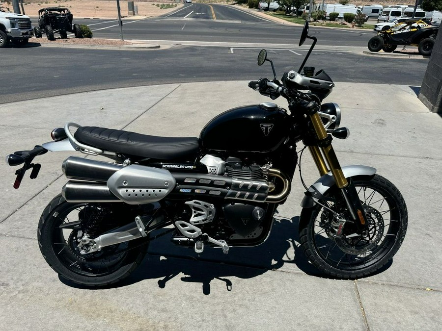 2024 Triumph Scrambler 1200 XE Phantom Black / Storm Grey