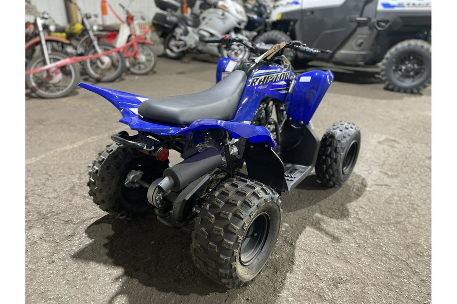 2023 Yamaha Raptor 90 - Team Yamaha Blue