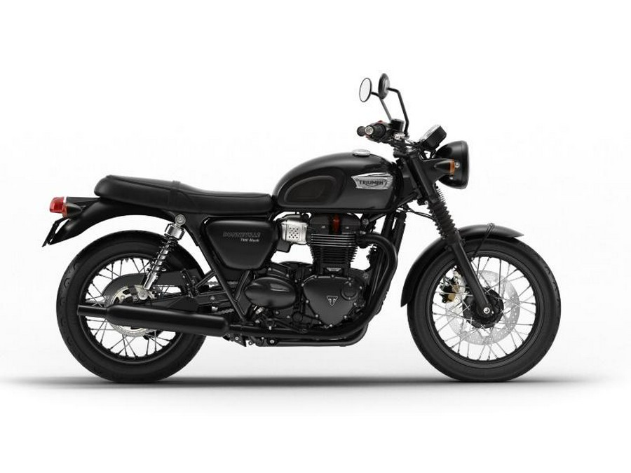 2020 Triumph Bonneville T100 Black Jet Black