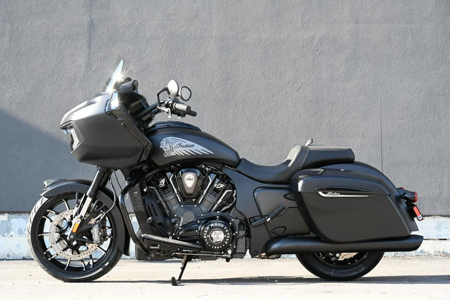 2024 Indian Motorcycle® Challenger® Dark Horse® w/PowerBand Audio Pkg Black Smoke