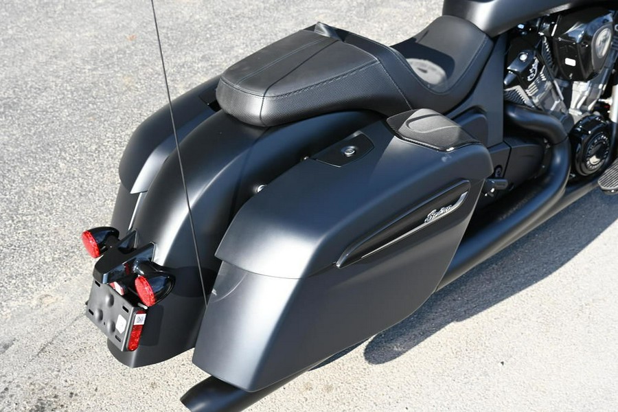 2024 Indian Motorcycle® Challenger® Dark Horse® w/PowerBand Audio Pkg Black Smoke