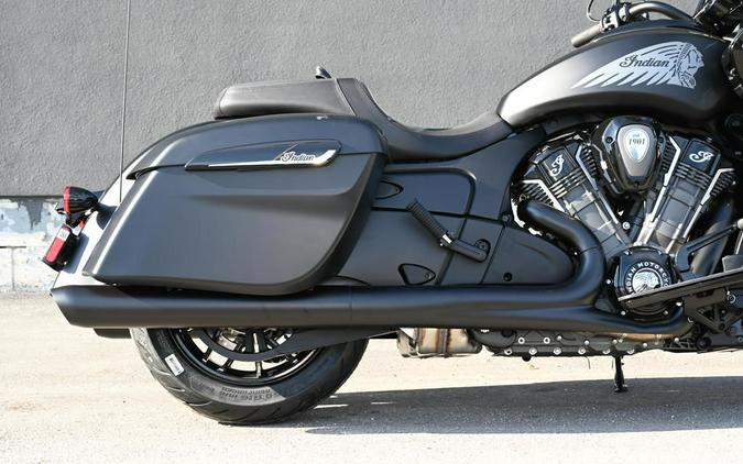 2024 Indian Motorcycle® Challenger® Dark Horse® w/PowerBand Audio Pkg Black Smoke