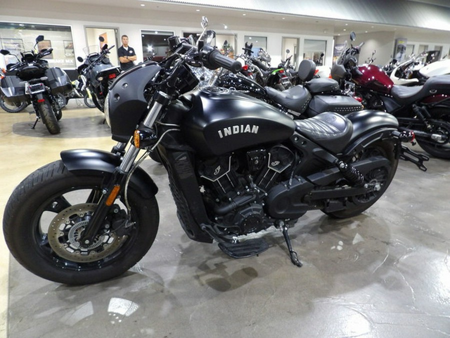 2020 Indian Scout Bobber ABS Thunder Black