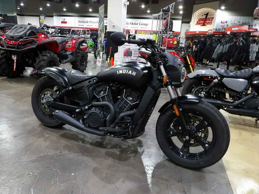 2020 Indian Scout Bobber ABS Thunder Black