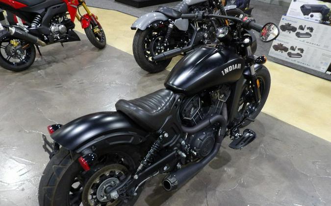 2020 Indian Scout Bobber ABS Thunder Black