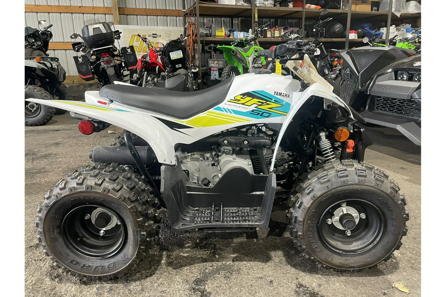 2023 Yamaha YFZ 50 - White