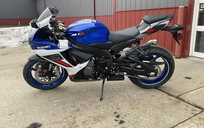 2026 Suzuki GSX-R600Z 40th Anniversary Blue