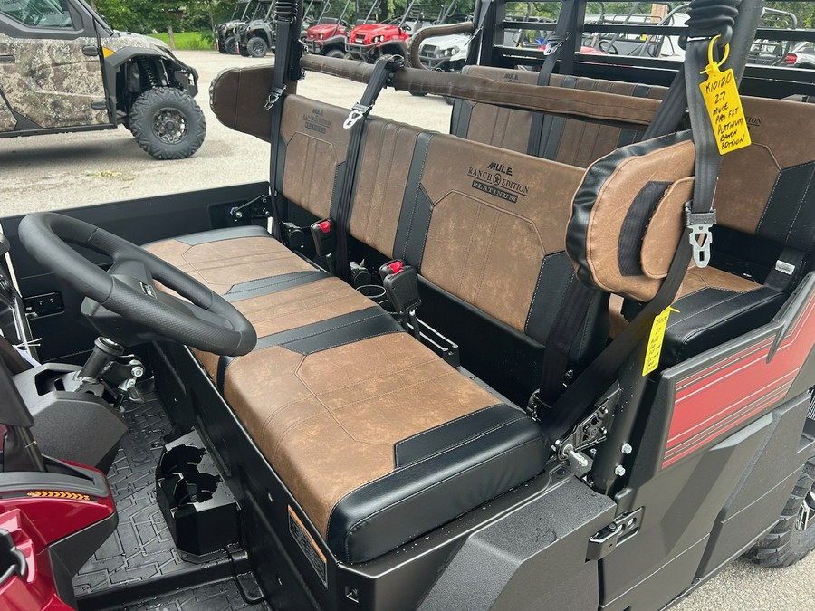 2027 KAWASAKI Mule Pro-FXT 1000 Platinum Ranch Edition Metallic Deep Red - K10120