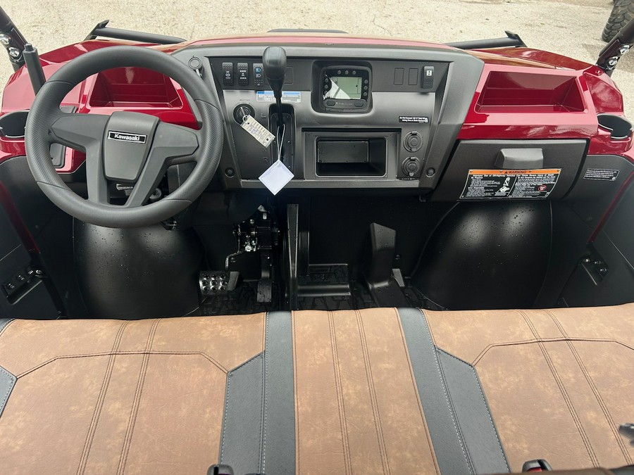 2027 KAWASAKI Mule Pro-FXT 1000 Platinum Ranch Edition Metallic Deep Red - K10120