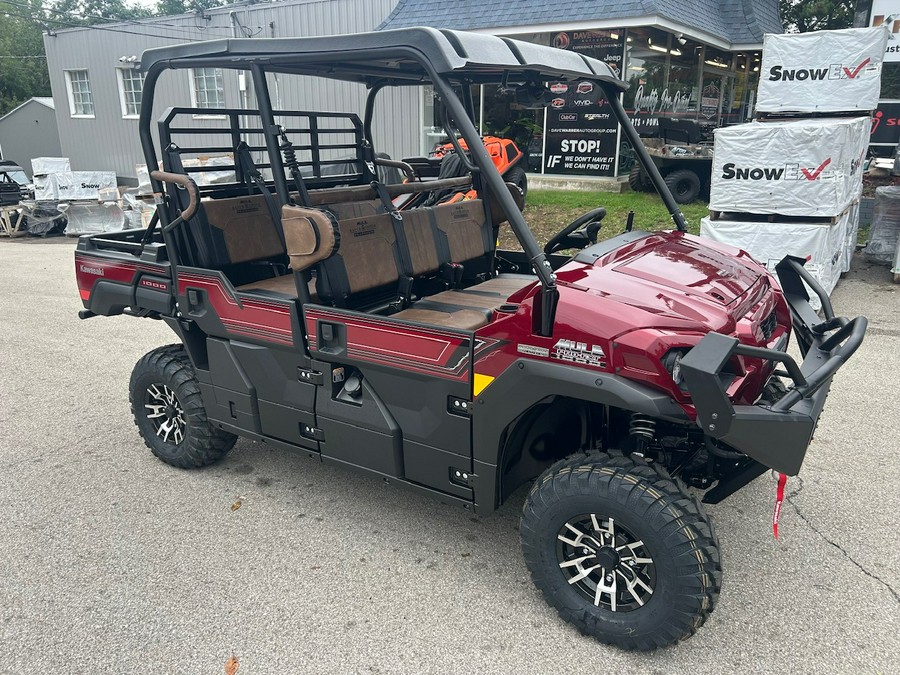 2027 KAWASAKI Mule Pro-FXT 1000 Platinum Ranch Edition Metallic Deep Red - K10120