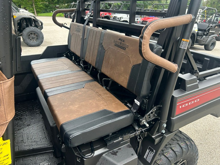 2027 KAWASAKI Mule Pro-FXT 1000 Platinum Ranch Edition Metallic Deep Red - K10120