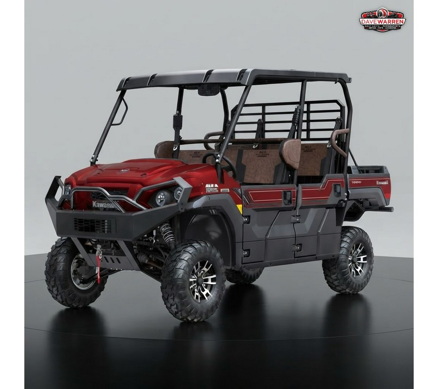 2027 KAWASAKI Mule Pro-FXT 1000 Platinum Ranch Edition Metallic Deep Red - K10120