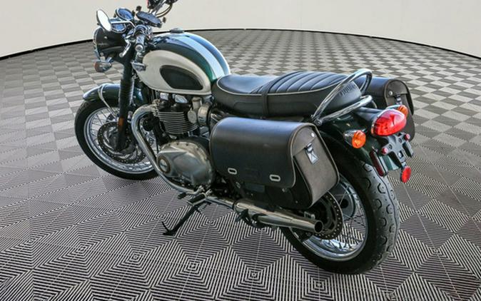 2019 Triumph Bonneville T120 Competition Green and Fusion White