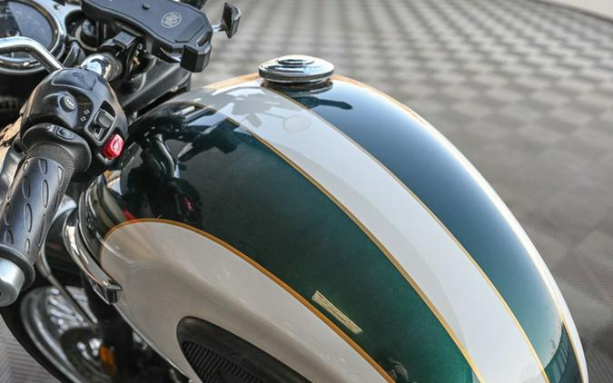 2019 Triumph Bonneville T120 Competition Green and Fusion White