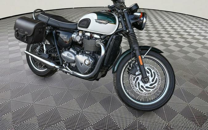 2019 Triumph Bonneville T120 Competition Green and Fusion White