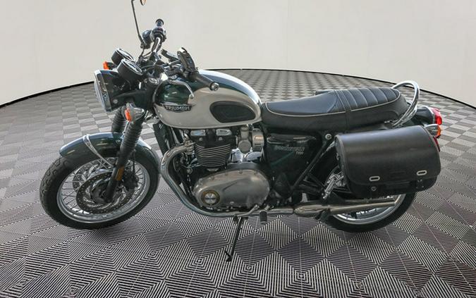 2019 Triumph Bonneville T120 Competition Green and Fusion White