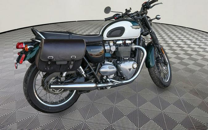 2019 Triumph Bonneville T120 Competition Green and Fusion White