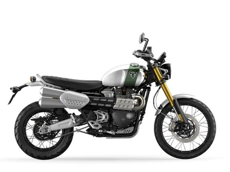 2023 Triumph Scrambler 1200 XE Chrome Edition Brooklands Green