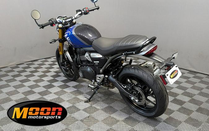 2024 Triumph Speed 400 Caspian Blue Storm Grey