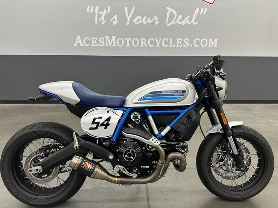 2020 Ducati Scrambler Cafe Racer Silver Ice Matte