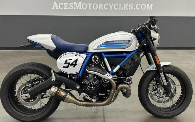 2020 Ducati Scrambler Cafe Racer Silver Ice Matte