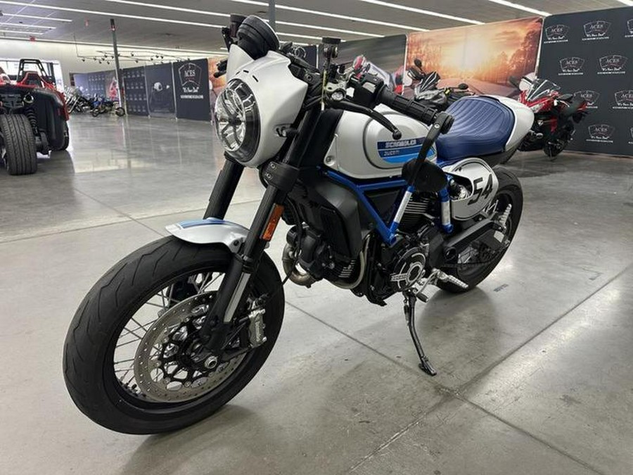 2020 Ducati Scrambler Cafe Racer Silver Ice Matte