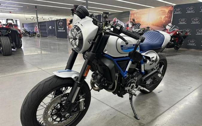 2020 Ducati Scrambler Cafe Racer Silver Ice Matte
