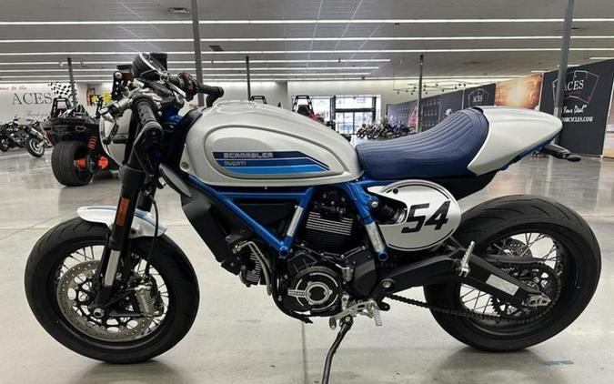 2020 Ducati Scrambler Cafe Racer Silver Ice Matte