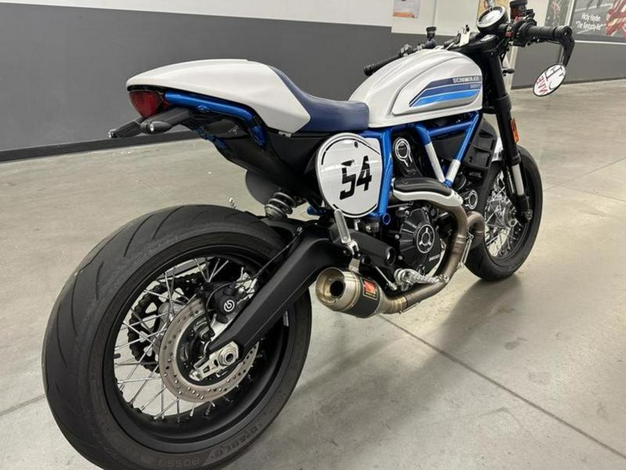2020 Ducati Scrambler Cafe Racer Silver Ice Matte