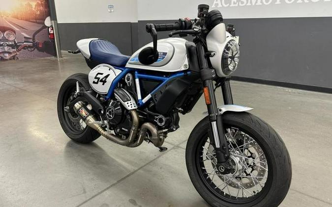 2020 Ducati Scrambler Cafe Racer Silver Ice Matte