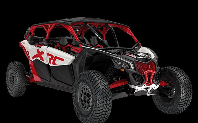 New 2024 CAN-AM MAVERICK X3 MAX X RC TURBO RR HYBRID WHITE AND LEGION RED