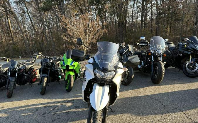 2025 Kawasaki KLR®650 S Metallic Matte Old School Green ABS