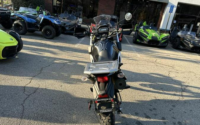 2025 Kawasaki KLR®650 S Metallic Matte Old School Green ABS