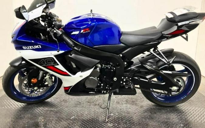 2026 Suzuki GSX-R600ZM6 40th Anniversary Edition