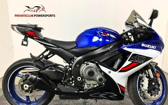 2026 Suzuki GSX-R600ZM6 40th Anniversary Edition