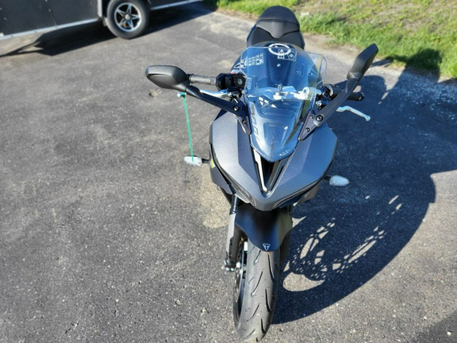 2025 Triumph Daytona 660 Satin Granite/Satin Black 660