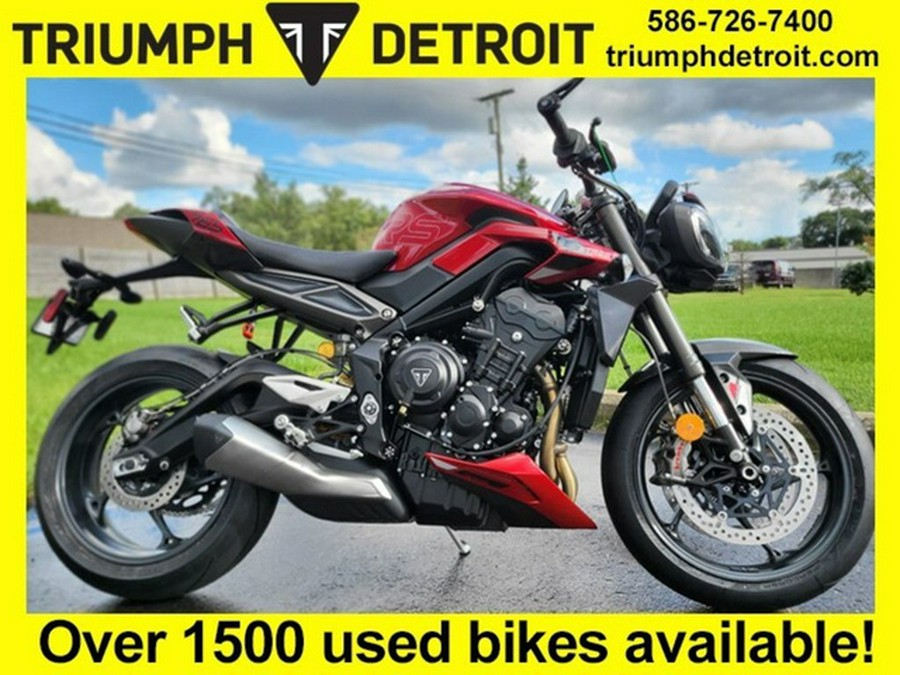 2024 Triumph Street Triple 765 RS Carnival Red RS