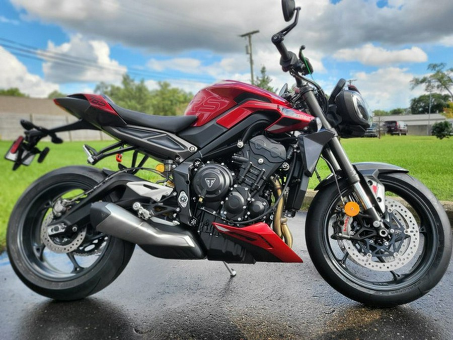 2024 Triumph Street Triple 765 RS Carnival Red RS