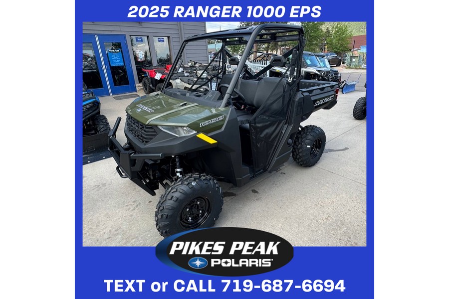 2025 Polaris Industries RANGER 1000 EPS SAGE GREEN