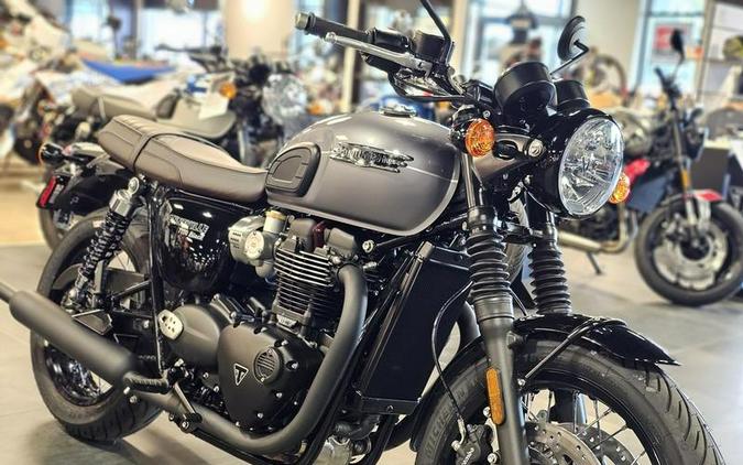 2024 Triumph Bonneville T120 Black Graphite/Matt Graphite