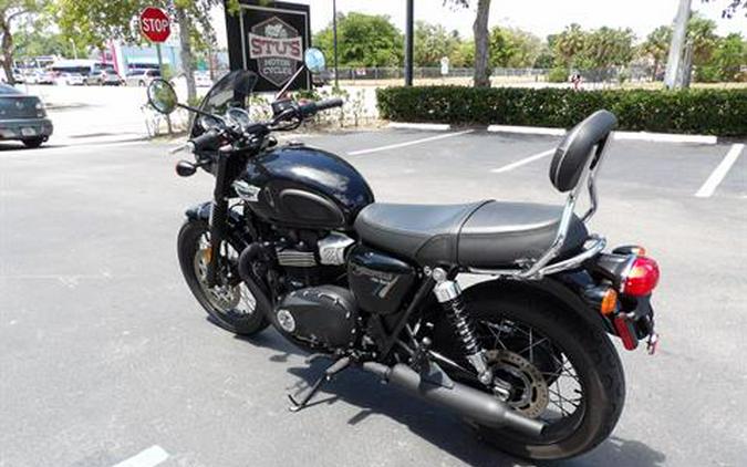 2019 Triumph Bonneville T100 Black