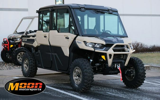 2024 Can-Am Defender MAX Limited HD10 Desert Tan & Timeless Bl