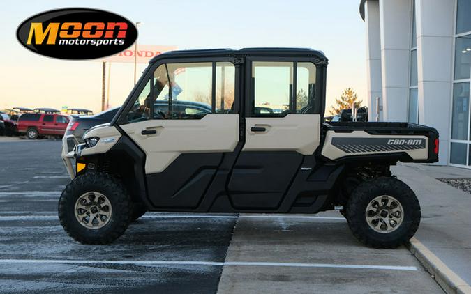 2024 Can-Am Defender MAX Limited HD10 Desert Tan & Timeless Bl