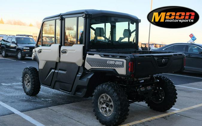 2024 Can-Am Defender MAX Limited HD10 Desert Tan & Timeless Bl